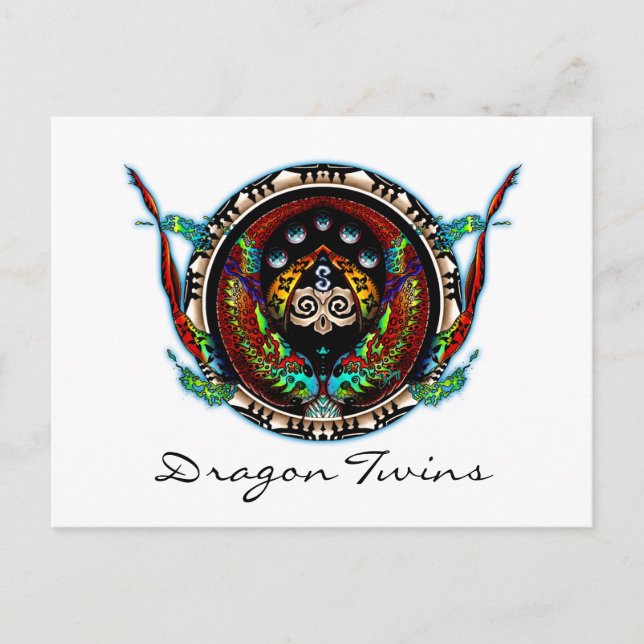 Postal Gemelos Dragon (Anverso)