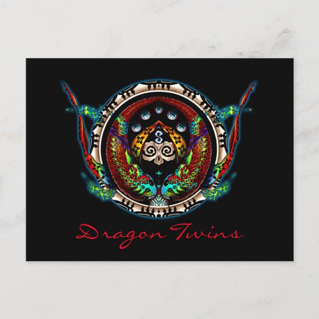 Postal Gemelos Dragon (Anverso)