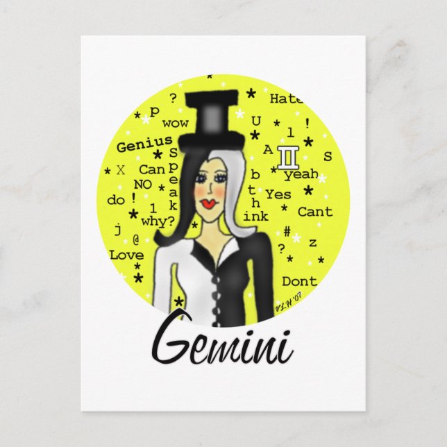 Postal Gemini (Anverso)