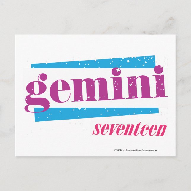 Postal Gemini Purple (Anverso)