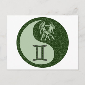 Postal Gemini Yin Yang
