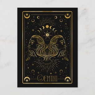 Postal Gemini zodiac