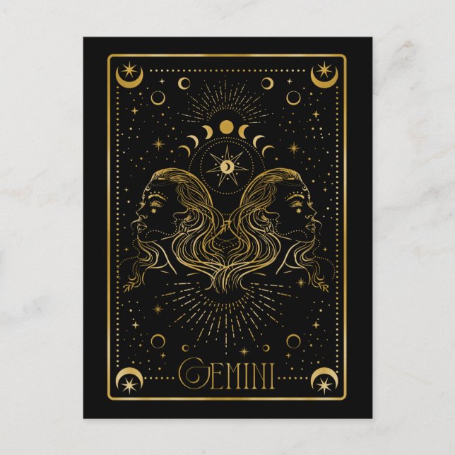 Postal Gemini zodiac (Anverso)