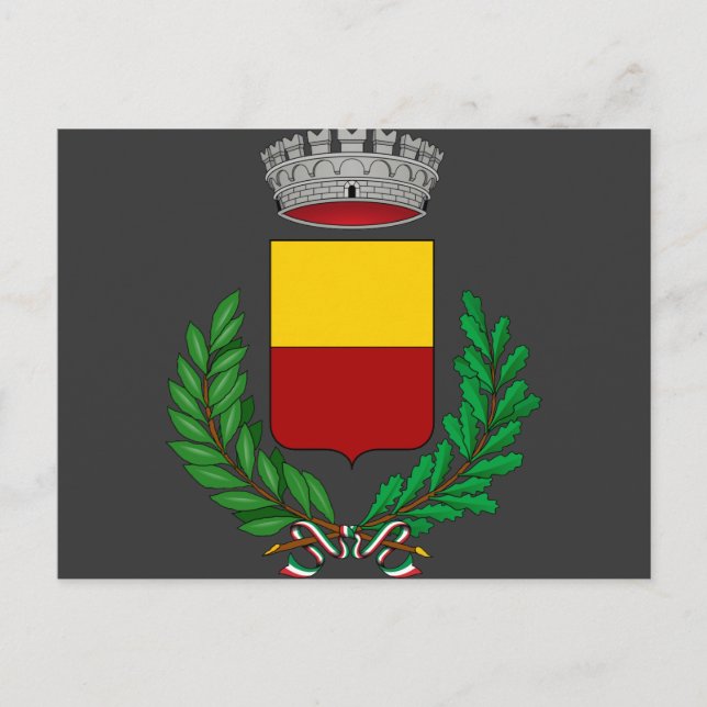 Postal Gemona del Friuli Stemma, Italia (Anverso)