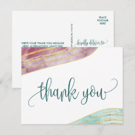 Postal Gemstone en Banda | Mauve Gracias