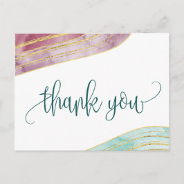 Postal Gemstone en Banda | Mauve Gracias