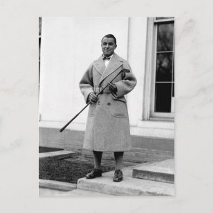 Postal Gene Sarazen, años 20