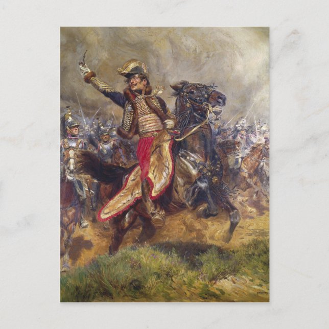 Postal General Antoine-Charles-Louis Lasalle 1912 (Anverso)