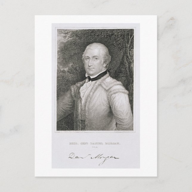 Postal General de Brigada Daniel Morgan (1736-1802) (Anverso)