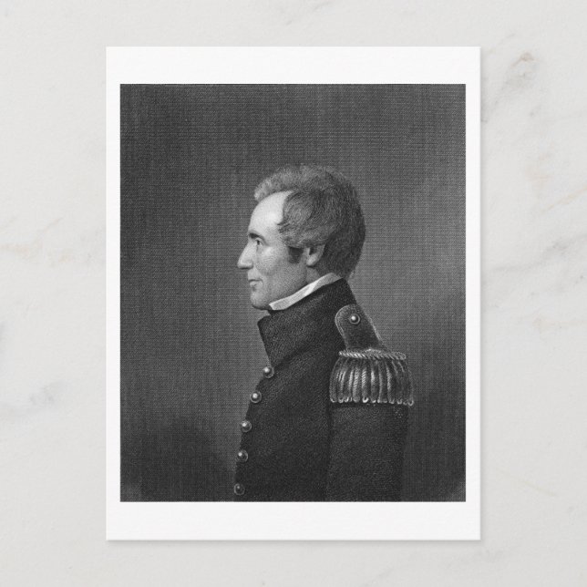 Postal General de División Edmund Pendleton Gaines (1777- (Anverso)