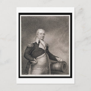 Postal General de División Henry Knox (1750-1806) grabado
