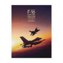 Postal general Dynamics F-16 Fighting Falcon