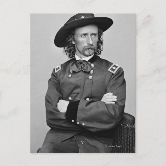Postal General George Custer 1 (Anverso)