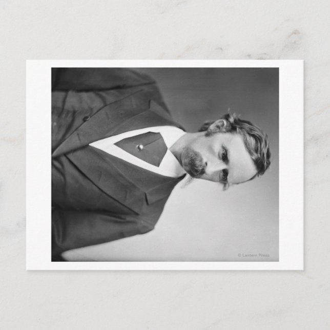 Postal General George Custer Fotografía #2 (Anverso)