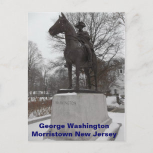 Postal General George Washington en Morristown