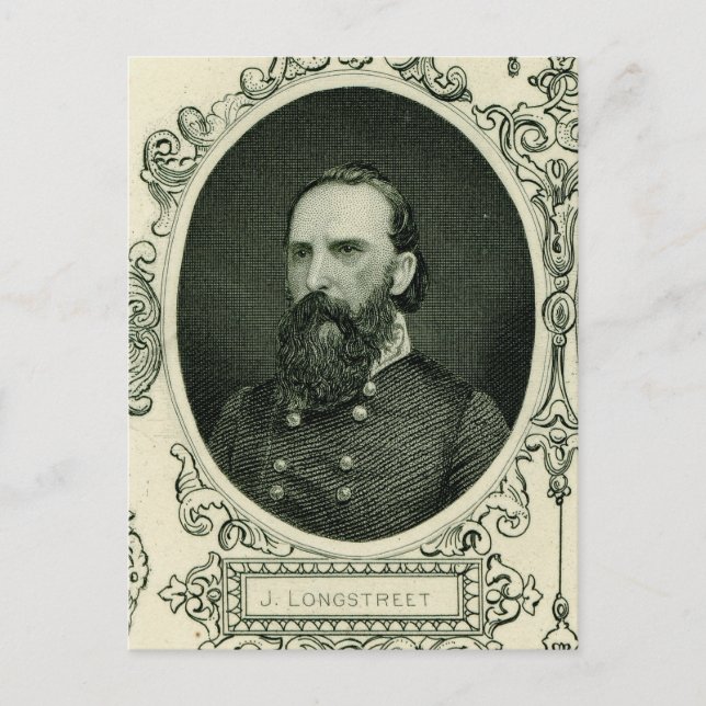 Postal General James Longstreet (Anverso)