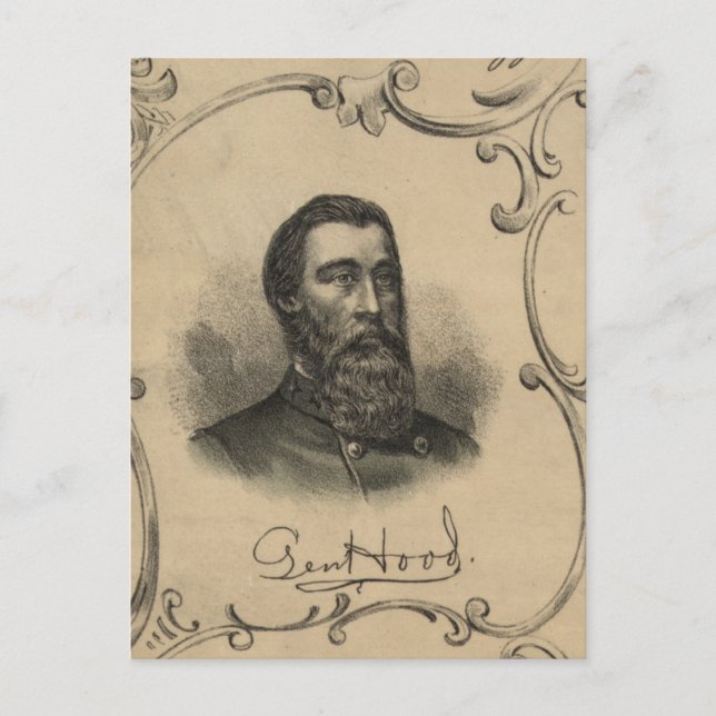 Postal General John B. Hood (Anverso)