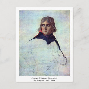 Postal General Napoleón Bonaparte Por Jacques-Louis David