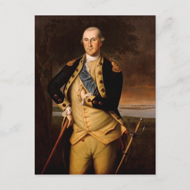 Postal General Washington (Anverso)