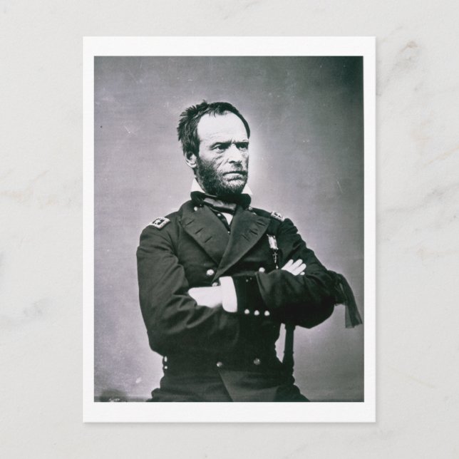 Postal General William T. Sherman (1820-1991) (foto de ab (Anverso)