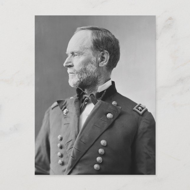 Postal General William Tecumseh Sherman (Anverso)