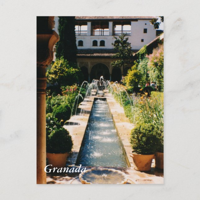 Postal Generalife (Anverso)