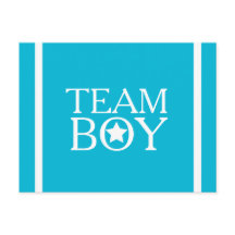 Género Reveal Aqua Blue Team Boy A01A