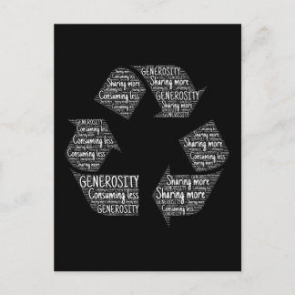 Postal generosidad-401403 CAUSAS RECICLA SENTIMIENTOS ACC