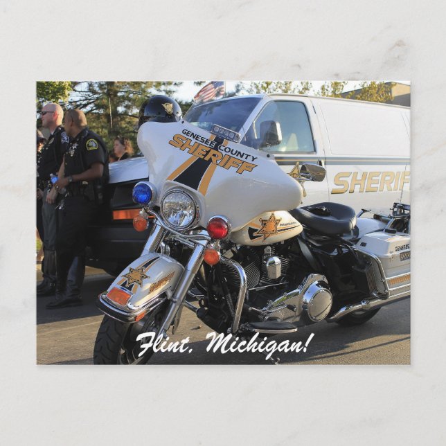 Postal Genesee County Sherriff (Anverso)