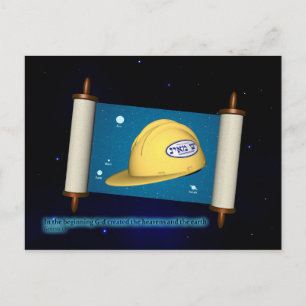 Postal Génesis 1:1 - Construcción