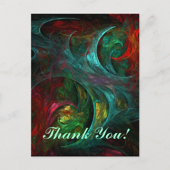 Postal Génesis Gracias Postcard (Anverso)