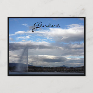 Postal genève jet d'eau paquis