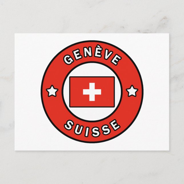 Postal Genève Suisse (Anverso)