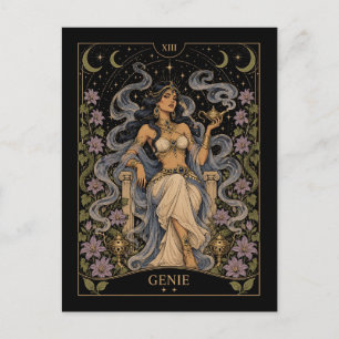 Postal Genie, Tarot de Starlit Arte