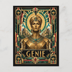 Postal Genio, Art Deco Mitológico