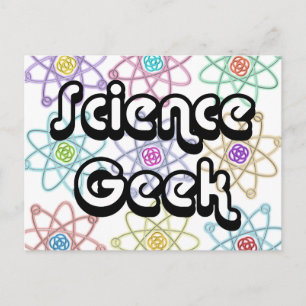 Postal Genio de la ciencia