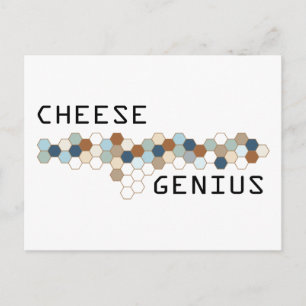 Postal Genio de queso