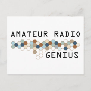 Postal Genio de radio amateur