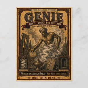 Postal Genio, Monstruo de Circo Antiguo