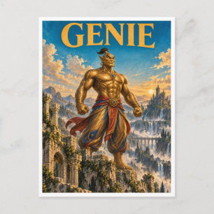 Postal Genio, Monstruo de Fantasía Gótica