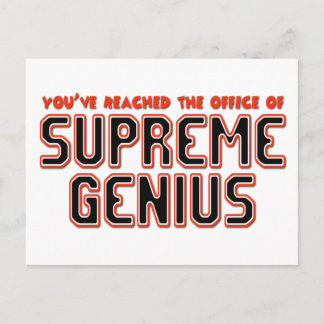Postal Genio Supremo