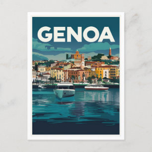 Postal Genoa Italia