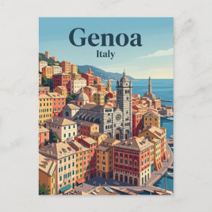 Postal Génova, Italia