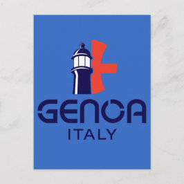 Postal Génova Italia Europa