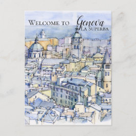 Postal Génova, La Superba
