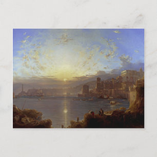 Postal Génova por Franz Richard Unterberger