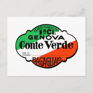 Postal GenovaConteVerde