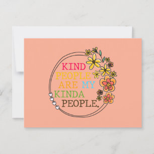 Postal Gente Amable Es Mi Gente Más O Menos