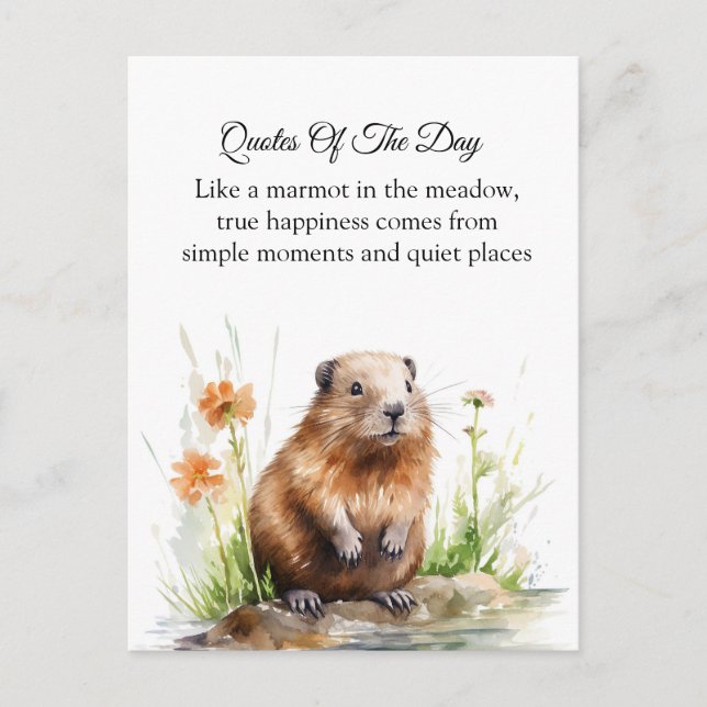 Postal Gentle Guardian of the Meadow (Anverso)