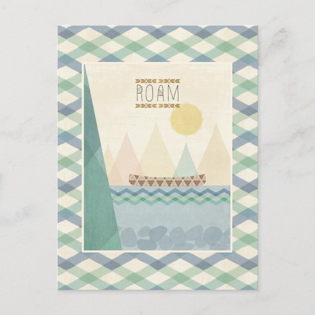 Postal Geo II | Camino (Anverso)